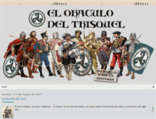 Tablet Screenshot of eloraculodeltrisquel.com